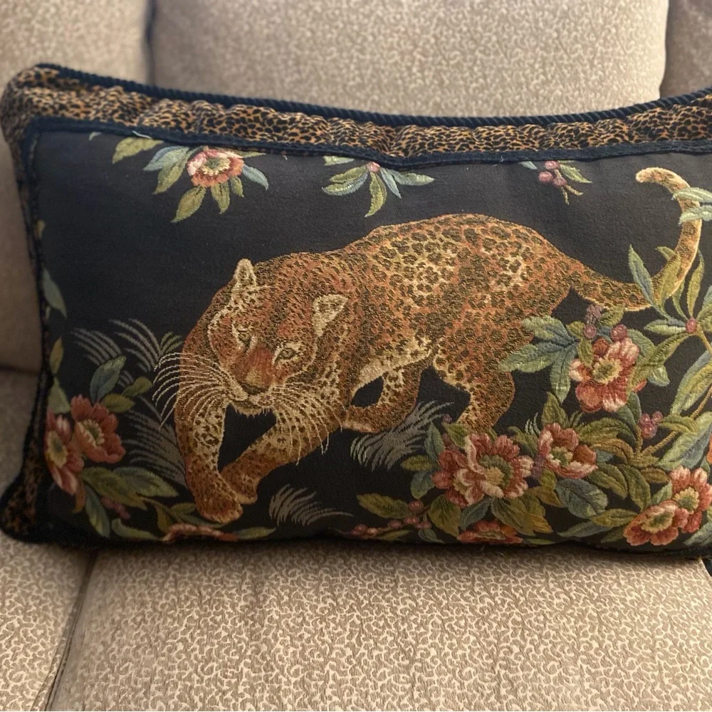 Animal Print Pillow - Picture 2 of 7